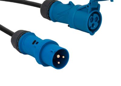 32 Amp 230v Single Phase Extension Cable