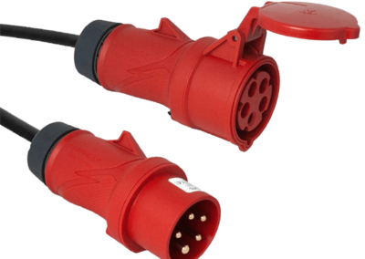 16 Amp 400v Three Phase Extension Cable