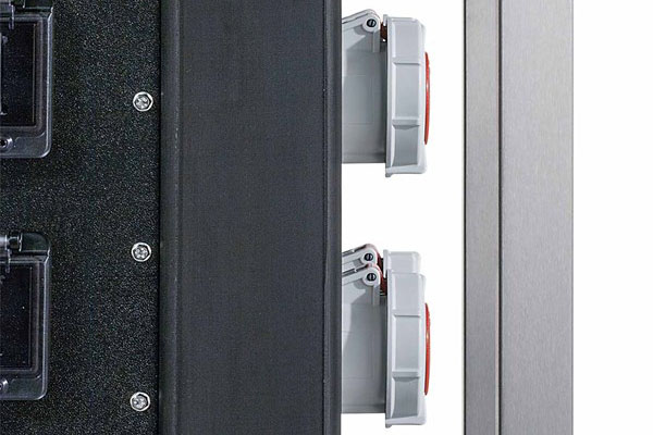 Recess Frame protects inlets and outlets